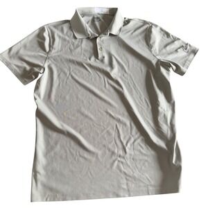 Nike Golf Polo Shirt Mens XL Gray Excellent Dri Fit Standard Fit 725518-093